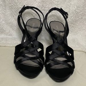 ***SOLD*** NINE WEST- Black Satin